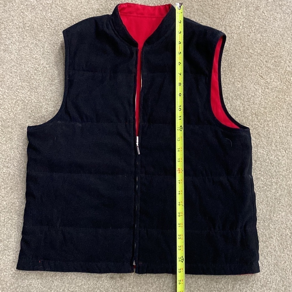 Talbots: Reversible Thin Quilted Winter Puffer Ve… - image 7